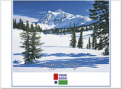Snow Scene Logo Card DX00U-4B